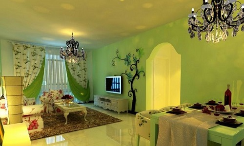 客厅什么颜色的漆好看 客厅乳胶漆颜色效果图