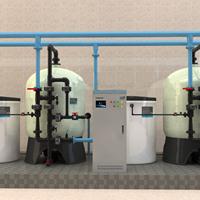 呼和浩特厂家供应全自动软水器 软水机工业 树脂罐 锅炉水处理