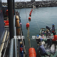 广东江门水电站拦污排两岸固定方案 滑轨砼墩拦污浮筒造