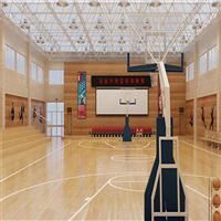 室内篮球馆运动木地板要选择生产与安装的专业厂家
