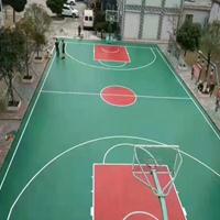 塑胶篮球场造价 全国安装施工 经验丰富