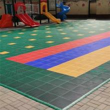 太原 幼儿园拼装地板 篮球场运动拼装地板 安装方便