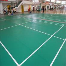 唐山 室内篮球场地胶 PVC防滑运动地板达创 