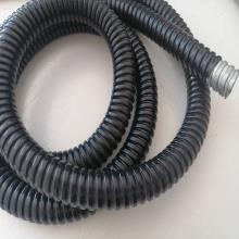Φ20黑色镀锌包塑软管 穿线用阻燃防水蛇皮管3/4