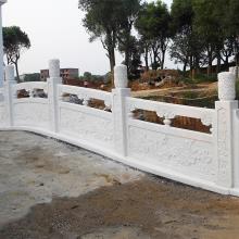 墓地石栏杆-墓地石护栏围栏制作安装