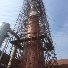 武汉化工厂烟囱40米顶口维修公司
